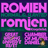 ROMIEN — Modern Classic Display Font