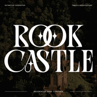 Rook Castle – Bold Gothic Display Font