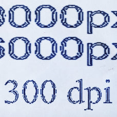 Rough print textures