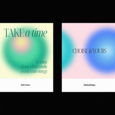 Round Circle Gradient Textures Pack