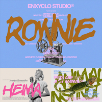 ROWNIE — Raw Gritty Modern Font