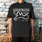 RP V6 Urban Front Tshirt Mockup