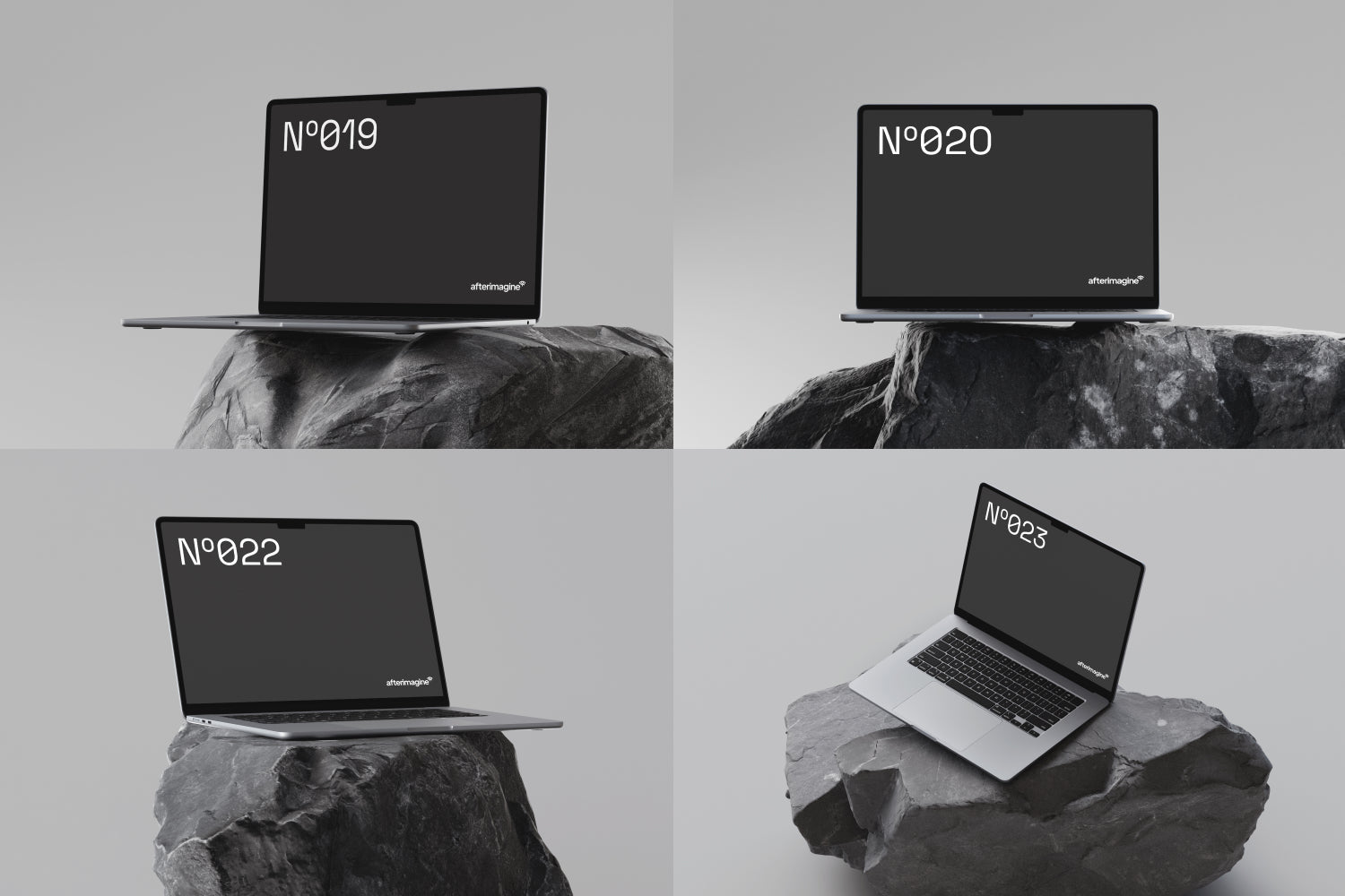 Rukia MacBook Mockups