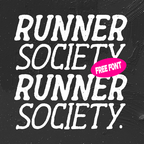 Runners Society - Retro Serif Font
