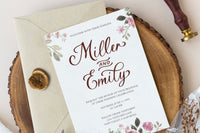 Rustic Wedding - Organic Script