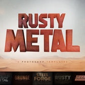 Rusty Metal Text Effects