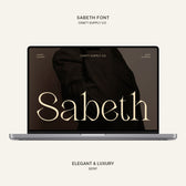 Sabeth – Elegant Typeface