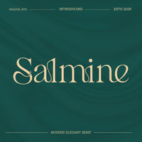 Salmine Modern Elegant Serif Font