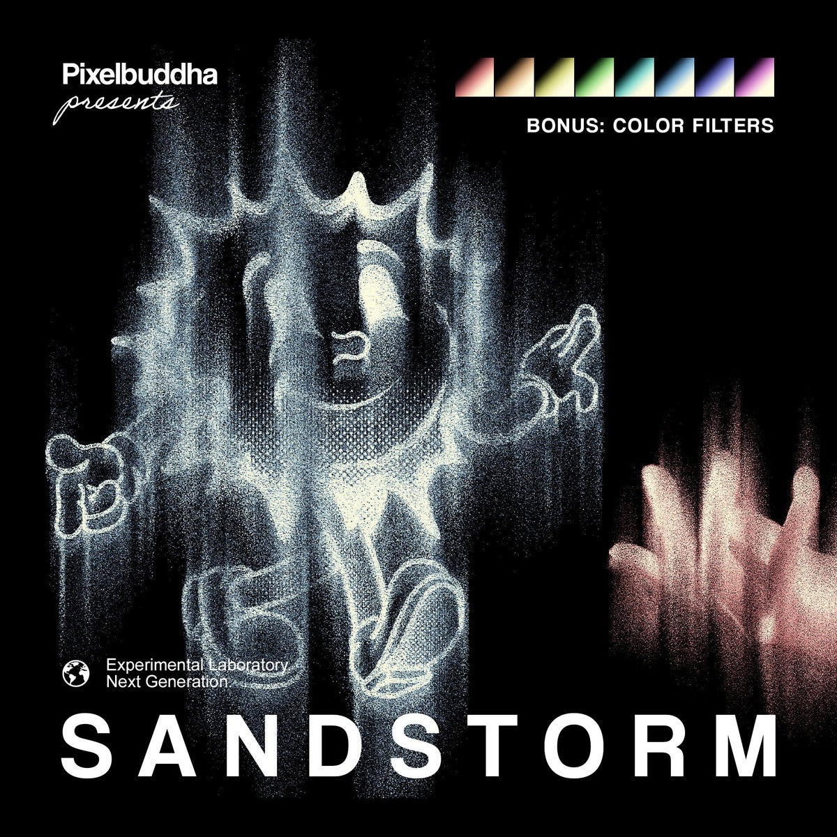 Sandstorm Distortion Photo Effect