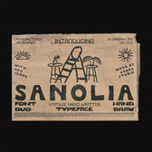 SANOLIA - HAND DRAW TYPEFACE