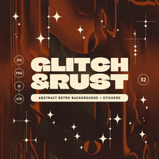 Scanned Rusty Glitch Textures + Bonus