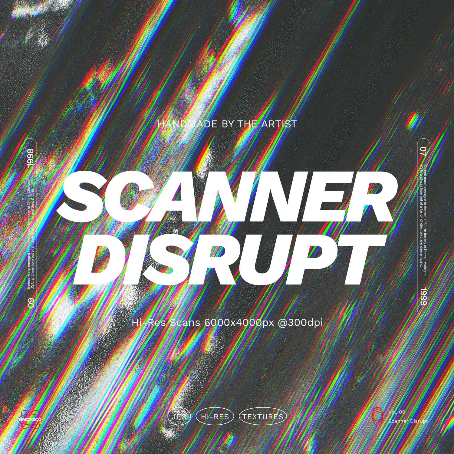 Scanner Disrupt High-res Textures by Nomad Visuals