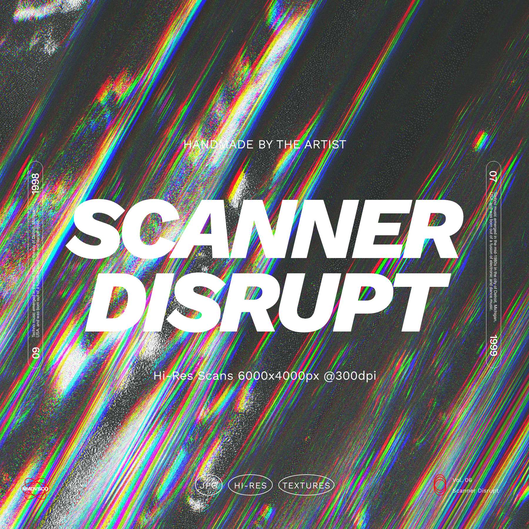 Scanner Disrupt High-res Textures