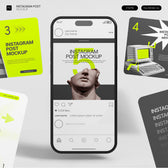 Scene Instagram Post Mockup