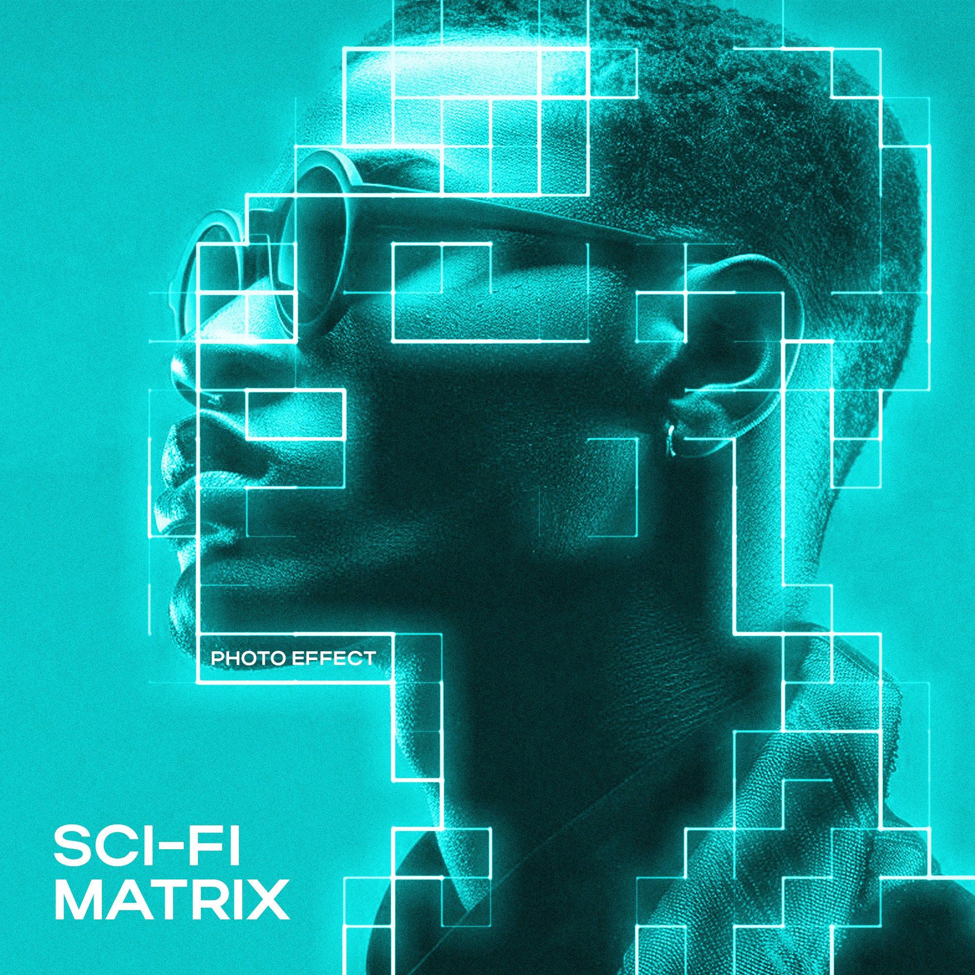 Sci-Fi Matrix Photo Effect