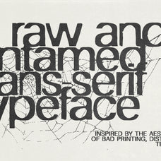 Scratch Storm Rebellious Textured Typeface