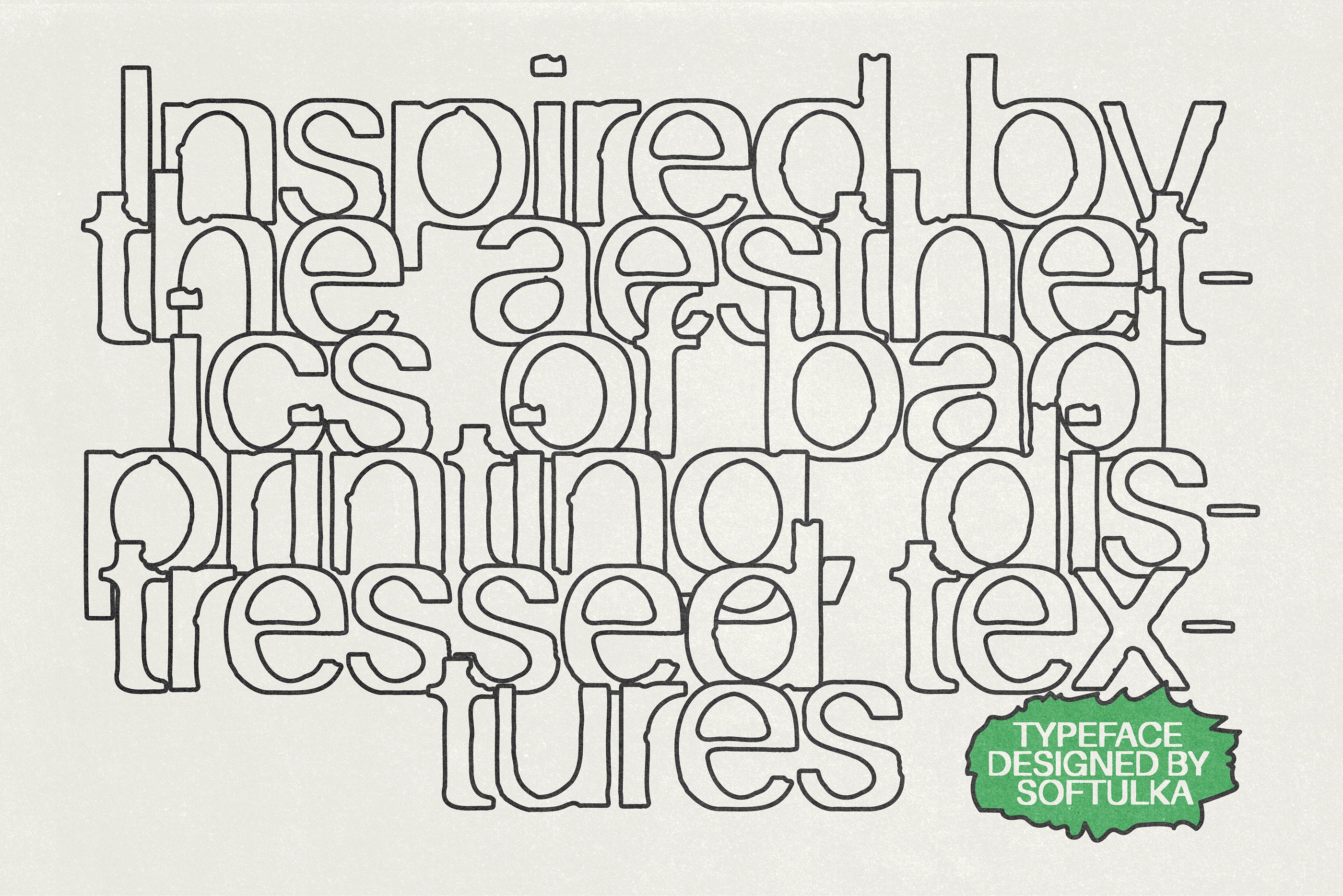 Scratch Storm Rebellious Textured Typeface