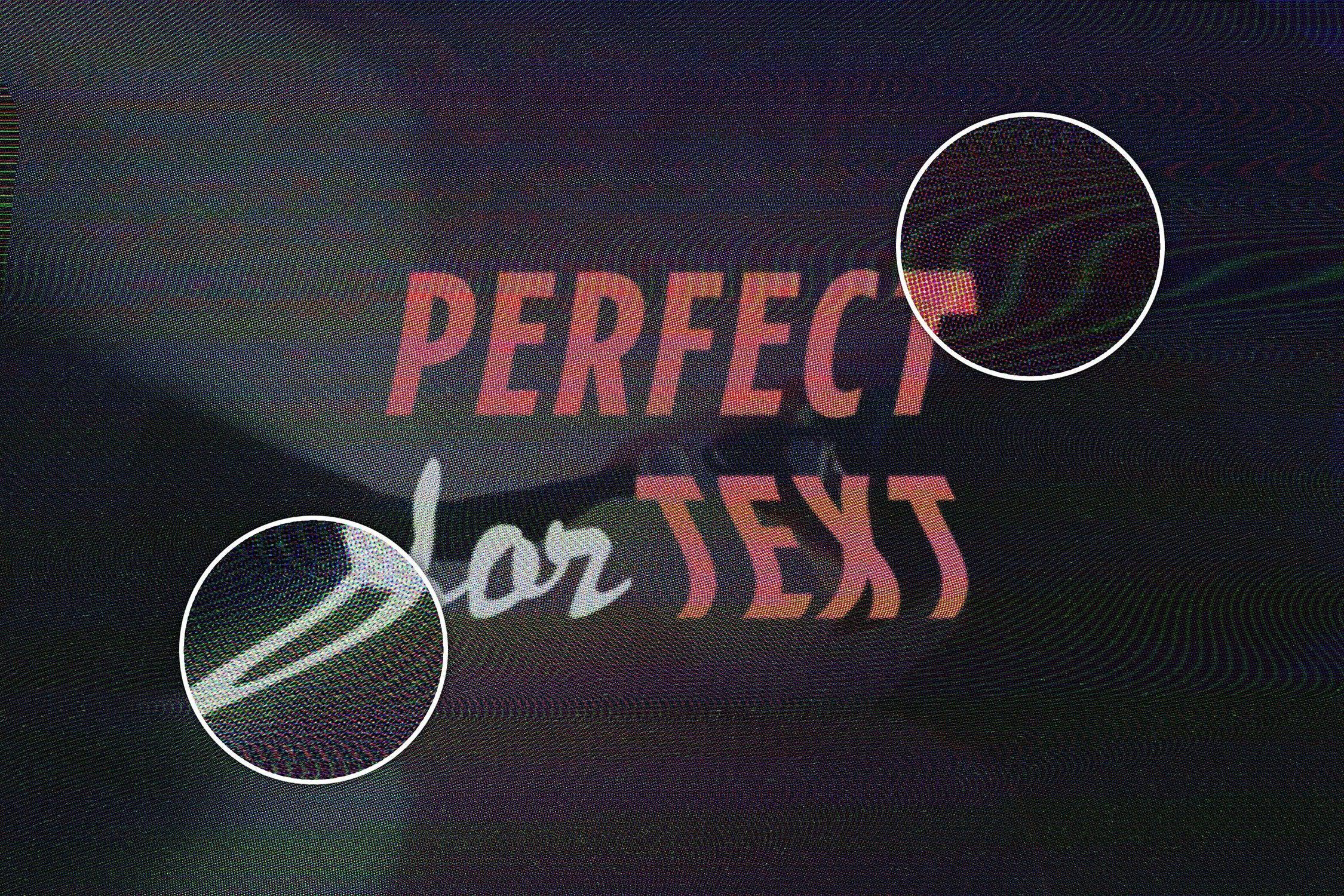 Screen Flicker Photo Effect