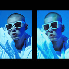 Screen Flicker Photo Effect