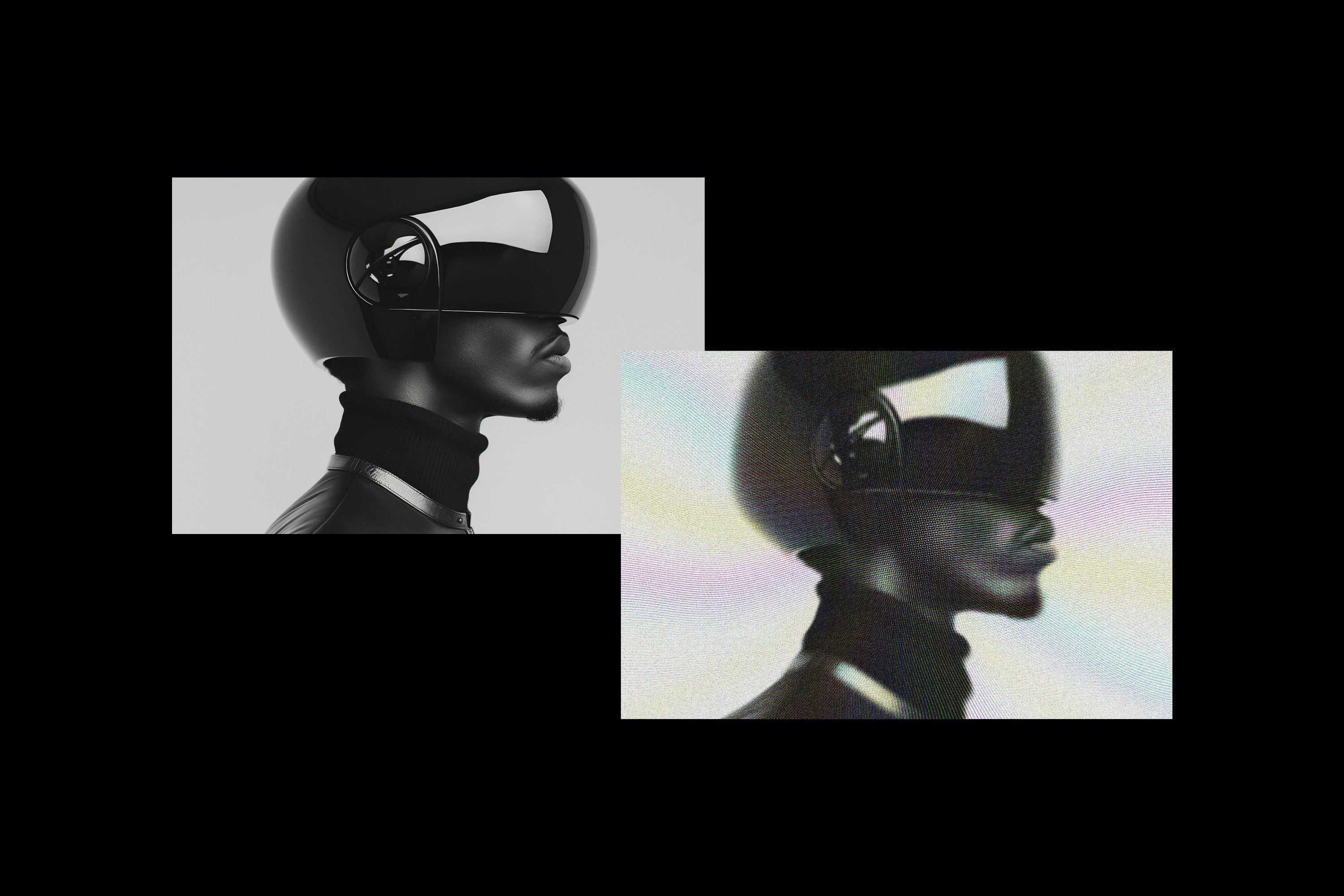 Screen Flicker Photo Effect