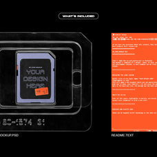 SD Card Mockup