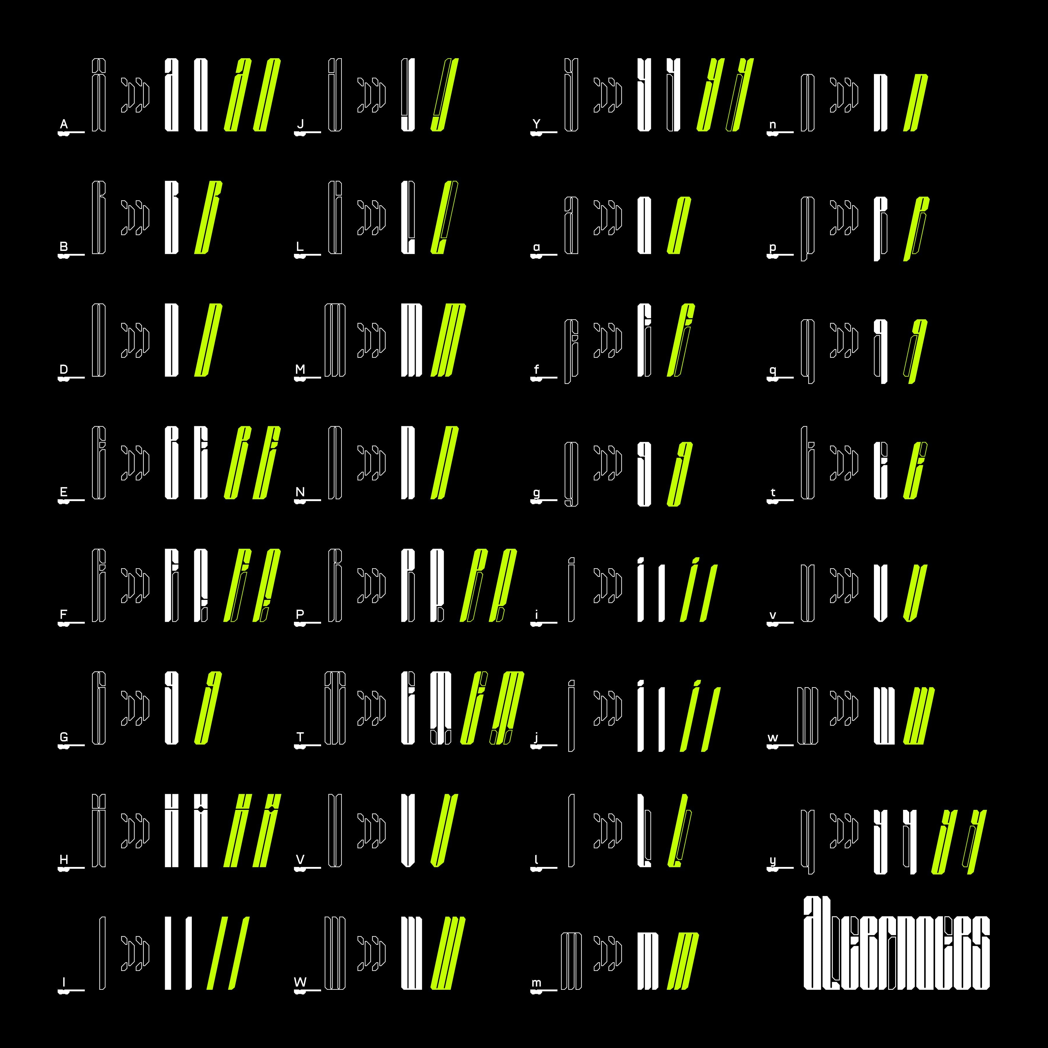 SEGAPUNK Typeface