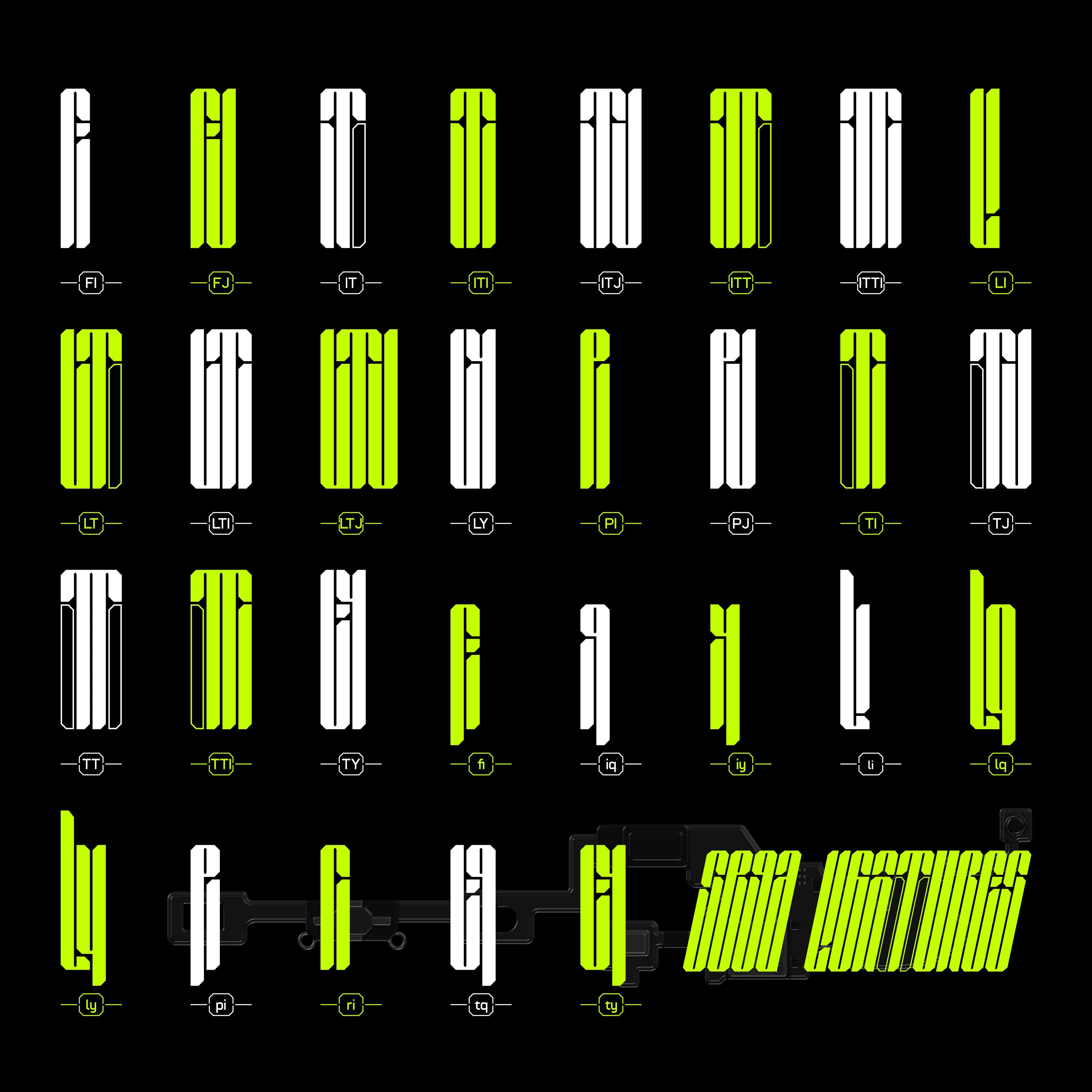 SEGAPUNK Typeface