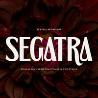 Segatra Display Font
