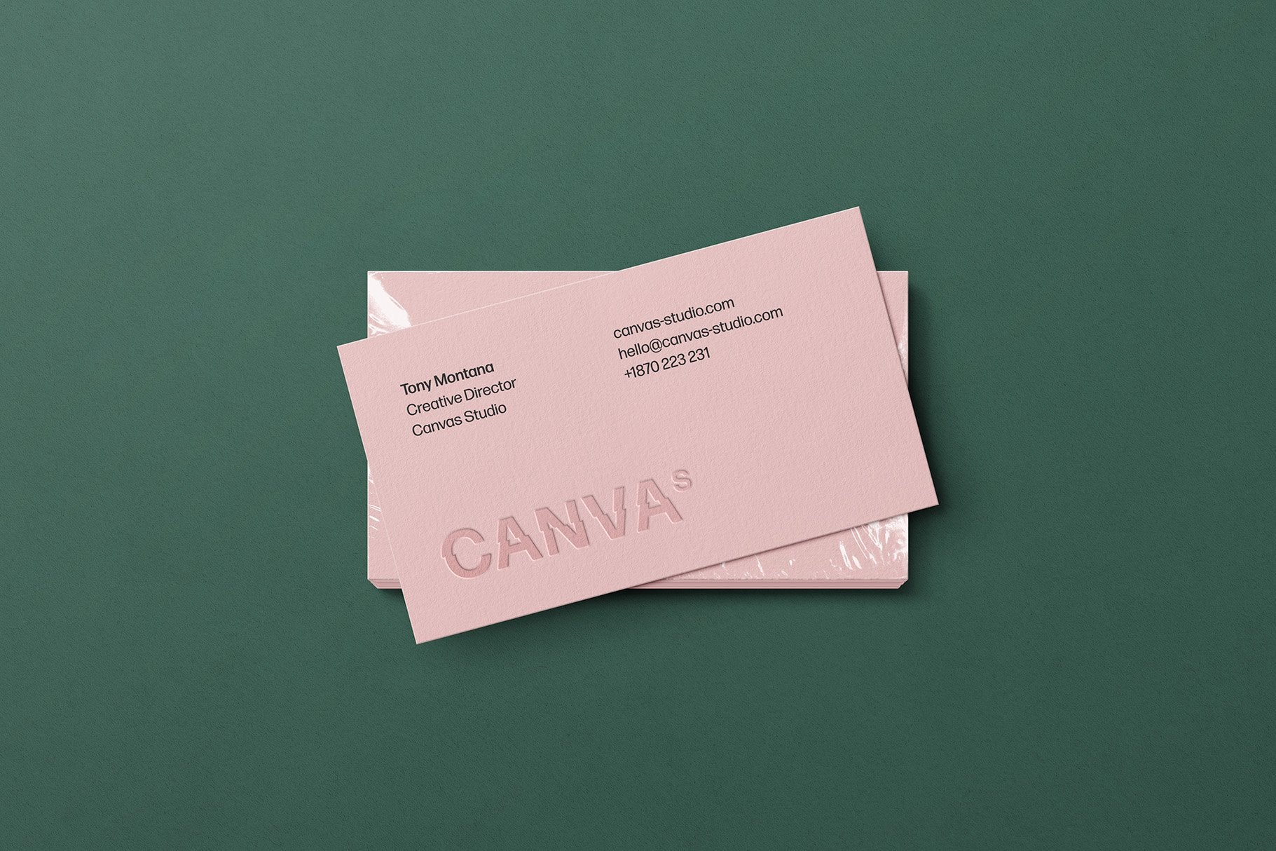 Selva: Business Card Mockup Kit