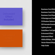 Selva: Business Card Mockup Kit