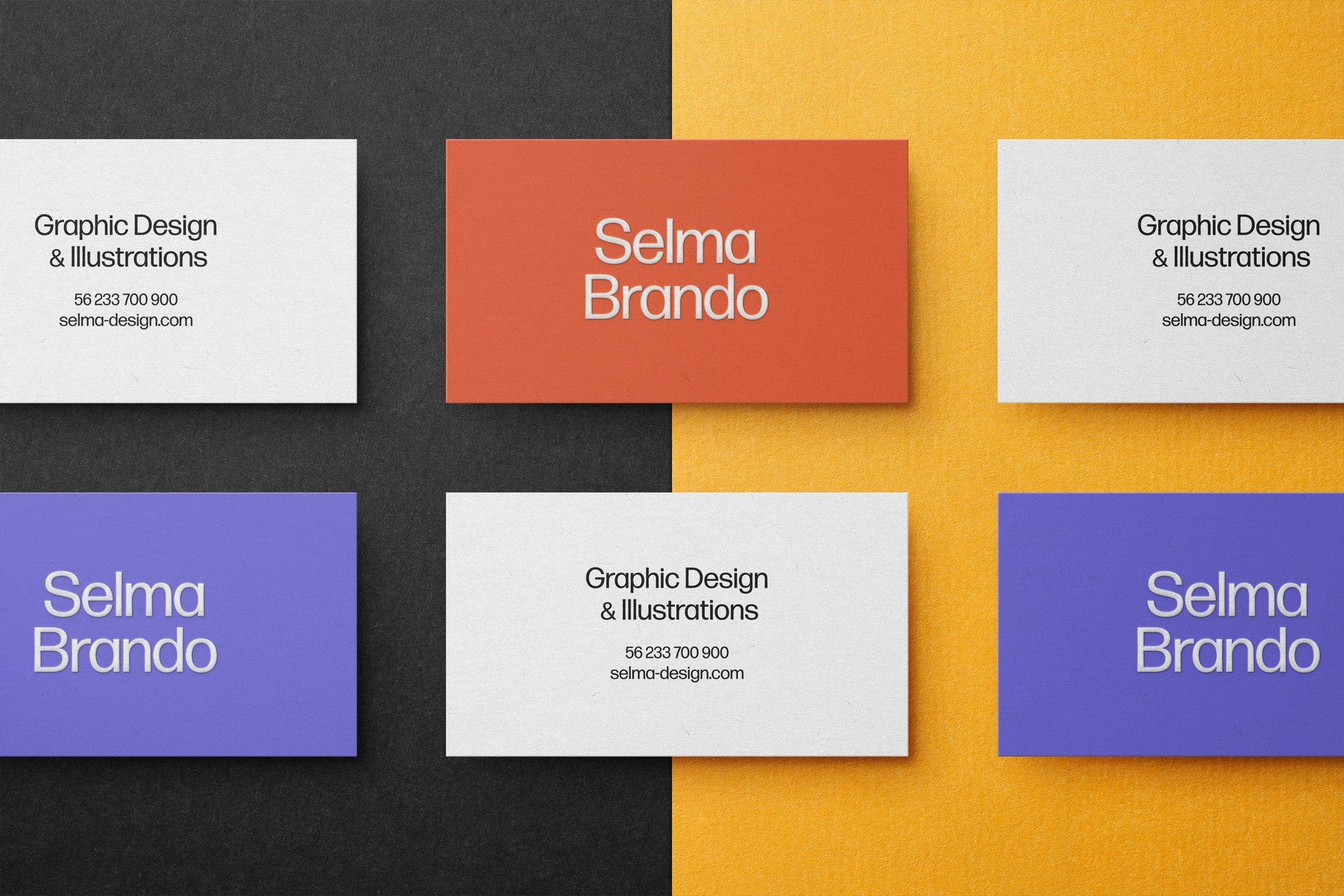 Selva: Business Card Mockup Kit