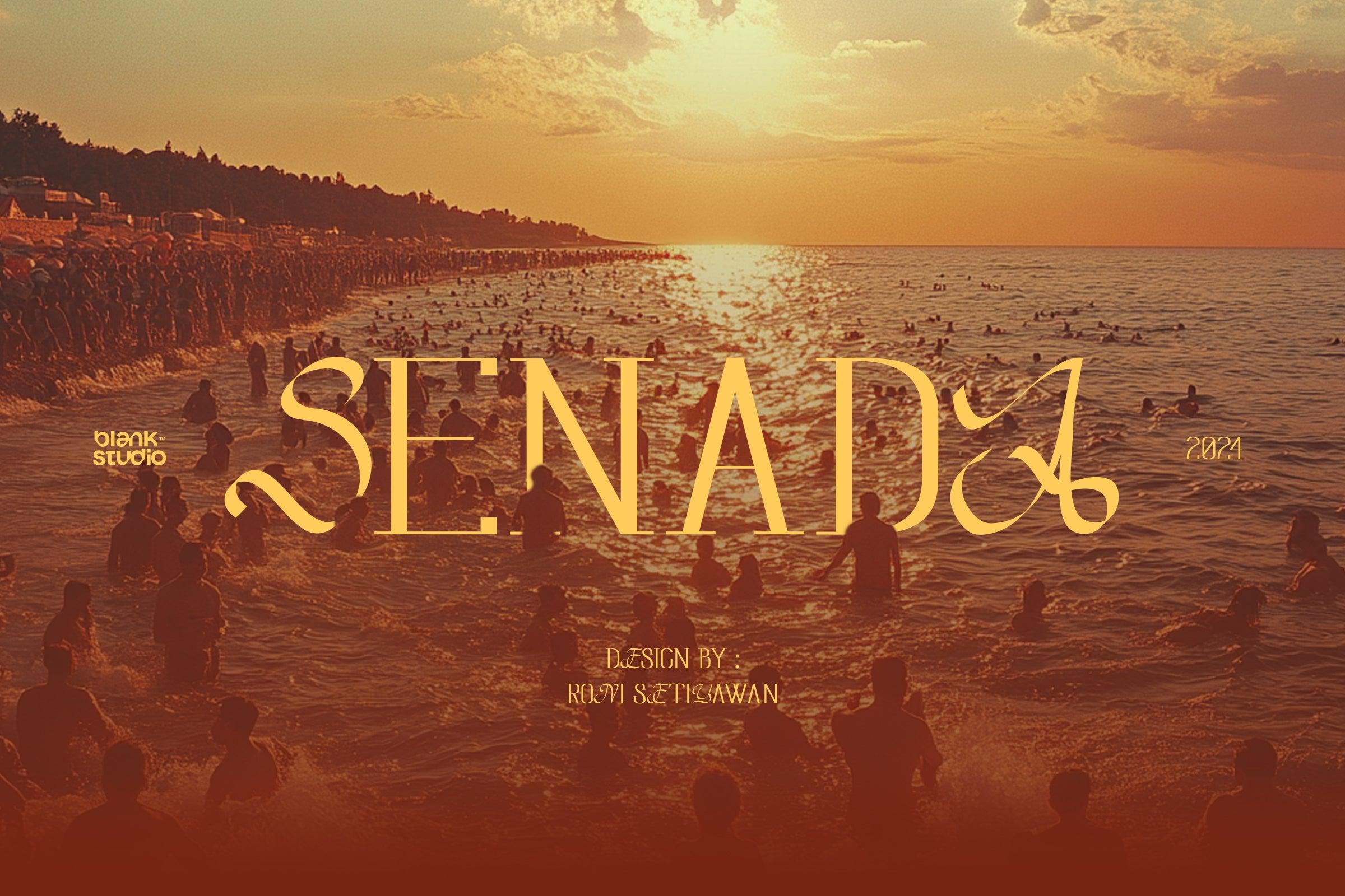 Senada Display Font