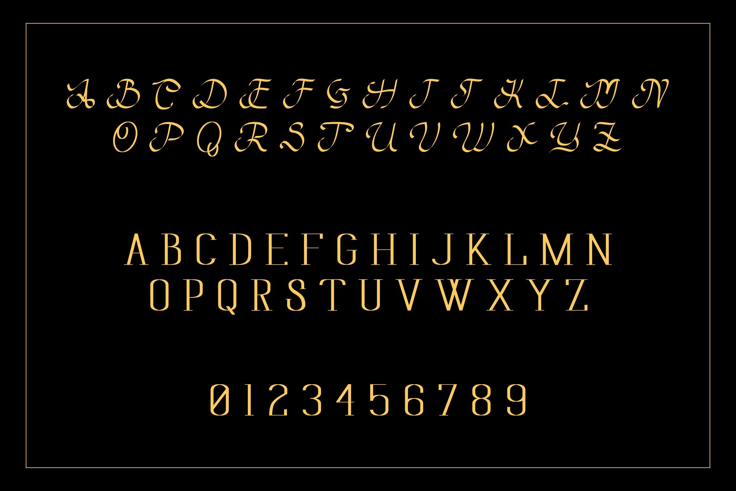 Senada Display Font