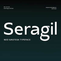 Seragil - Neo Grotesk Typeface