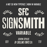 SFC Signsmith Variable