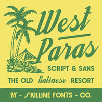 SFC West Paras - Script & Sans
