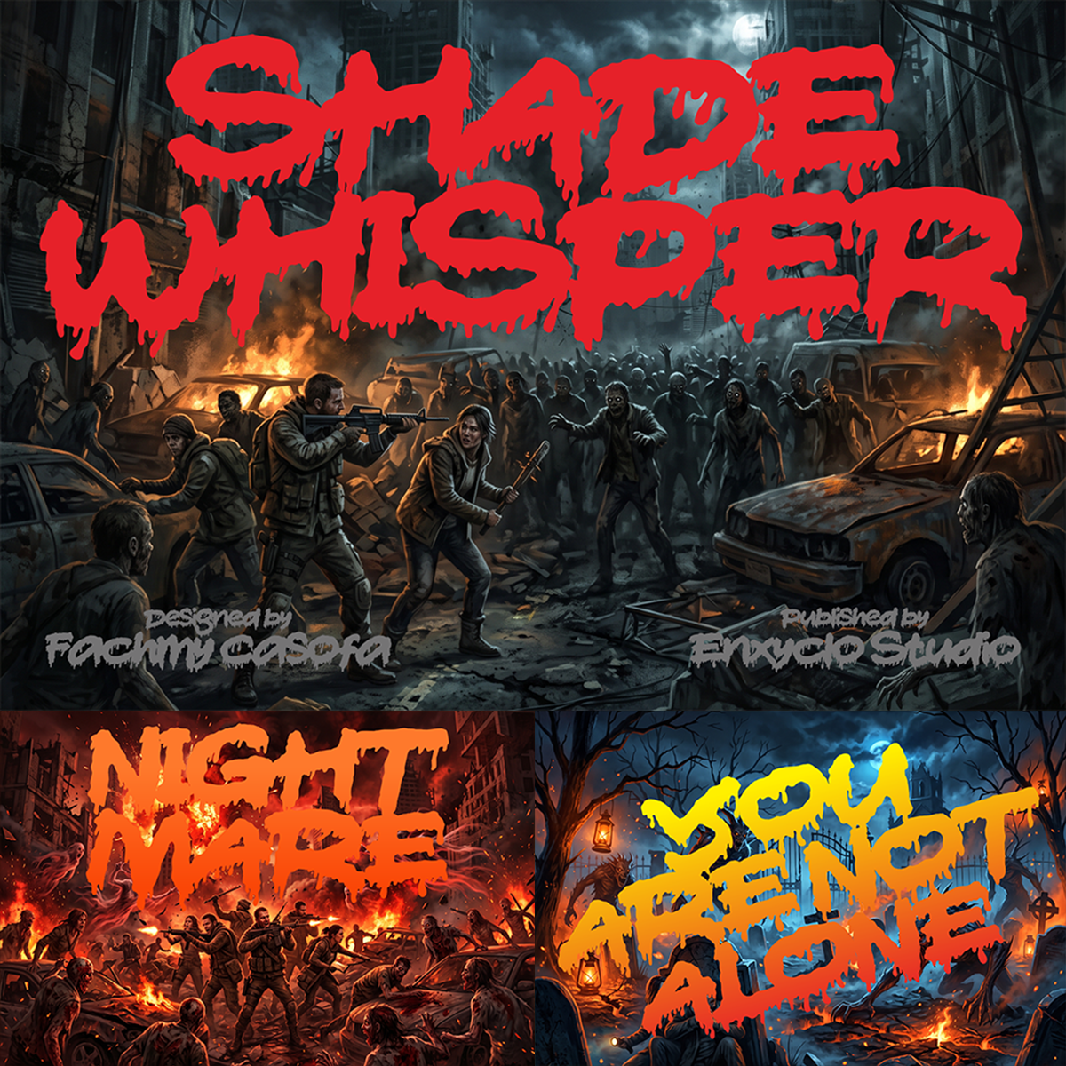 SHADE WHISPER — Horror Font by Enxyclo Studio, preview 1