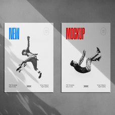 Shadow Overlay Stationery Mockups