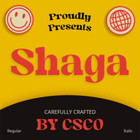 Shaga – Fun Serif