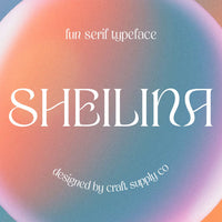 Sheilina – Fun Serif
