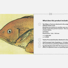 Shibata Zeshin Procreate Kit