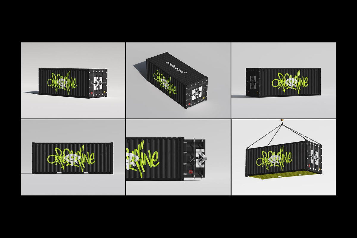Shipping Container Mockups by Afterimagine