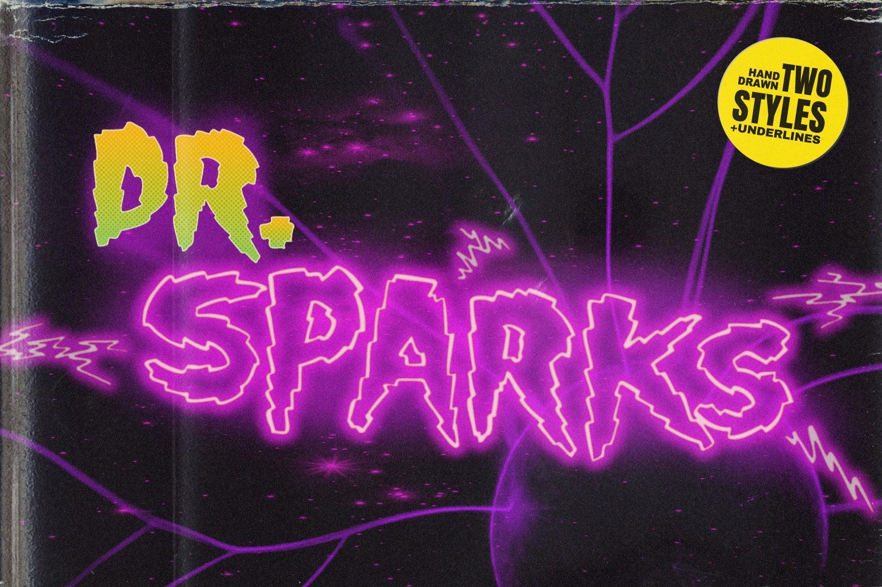 Shock Block: An Electrifying Font