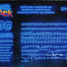 Shock Block: An Electrifying Font