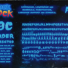 Shock Block: An Electrifying Font