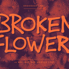 Shoegaze: 1990s Handwriting Font