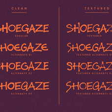 Shoegaze: 1990s Handwriting Font