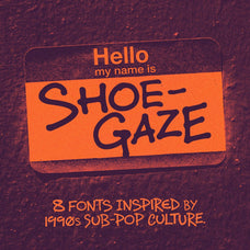Shoegaze: 1990s Handwriting Font