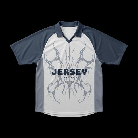 Short-Sleeve Polo Jersey Mockup