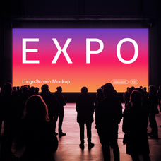 Showcase LED Screen Mockup